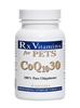 rx vitamins coq10 30 for dogs cats 30 gels