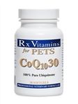 rx vitamins coq10 30 for dogs cats 30 gels