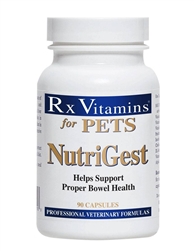 rx vitamins nutrigest for dogs cats 90 caps