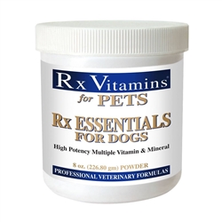rx vitamins rx essentials for dogs 8 oz