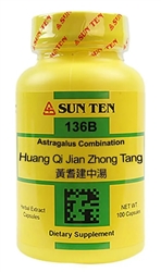 Sun Ten - Astragalus Combination (Huang Qi Jian Zhong Tang) - 100 caps