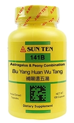 Sun Ten - Astragalus & Peony Comb (Bu Yang Huan Wu Tang) - 100 caps