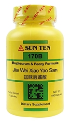 Sun Ten - Bupleurum & Peony (Jia Wei Xiao Yao San) - 100 caps