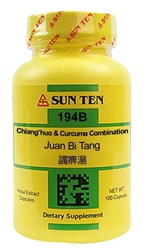 Sun Ten - Chiang-Huo & Curcuma Comb (Juan Bi Tang) - 100 caps