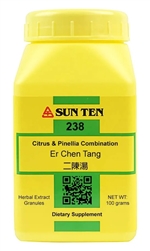 Sun Ten - Citrus & Pinellia Comb (Er Chen Tang) - 100 grams
