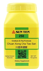 Sun Ten - Cnidium & Tea (Chuan Xiong Cha Tiao San) - 100 grams