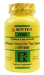 Sun Ten - Cnidium & Tea (Chuan Xiong Cha Tiao San) - 100 caps