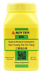 Sun Ten - Coptis & Rhubarb Comb (San Huang Xie Xin Tang) - 100 grams