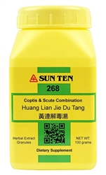 Sun Ten - Coptis & Scute Comb (Huang Lian Jie Du Tang) - 100 grams