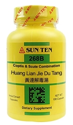 Sun Ten - Coptis & Scute Comb (Huang Lian Jie Du Tang) - 100 caps