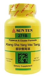 Sun Ten - Cyperus & Cluster Comb (Xiang Sha Yang Wei Tang) - 100 caps