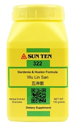 Sun Ten - Gardenia & Hoelen (Wu Lin San) - 100 grams