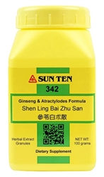 Sun Ten - Ginseng & Atractylodes (Shen Ling Bai Zhu San) - 100 grams