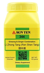 Sun Ten - Ginseng & Ginger Comb (Li Zhong Tang) - 100 grams