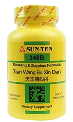 Sun Ten - Ginseng & Zizyphus (Tian Wang Bu Xin Dan) - 100 caps