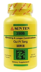 Sun Ten - Ginseng & Longan Comb (Gui Pi Tang) - 100 caps