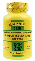Sun Ten - Hoelen & Atractylodes Comb (Ling Gui Zhu Gan Tang) - 100 caps