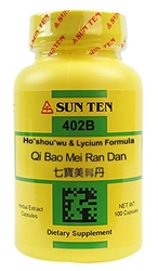 Sun Ten - Ho-Shou-Wu & Lycium (Qi Bao Mei Ran Dan) - 100 caps