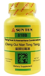 Sun Ten - Tang-Kuei & Anemarrhena (Dang Gui Nian Tong Tang) - 100 caps