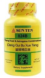 Sun Ten - Tang-Kuei & Astragalus Comb (Dang Gui Bu Xue Tang) - 100 caps