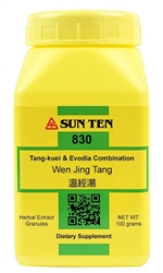 Sun Ten - Tang-Kuei & Evodia Comb (Wen Jing Tang) - 100 grams