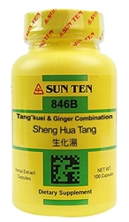 Sun Ten - Tang-Kuei & Ginger Comb (Sheng Hua Tan) - 100 caps
