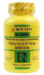 Sun Ten - Tang-Kuei & Jujube Comb (Dang Gui Si Ni Tang) - 100 caps