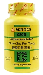 Sun Ten - Ziziphus Comb (Suan Zao Ren Tang) - 100 caps