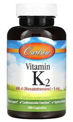 carlson labs vitamin k2 5 mg 180 caps