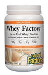 Natural Factors - Whey Factors Whey Protein Unflavored - 12 oz