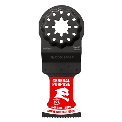 Starlock Fit Amped Carbide Teeth Oscillating Blade