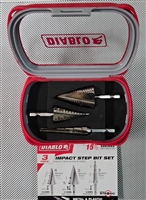 Freud DiabloÂ® Impact Step Bit Set