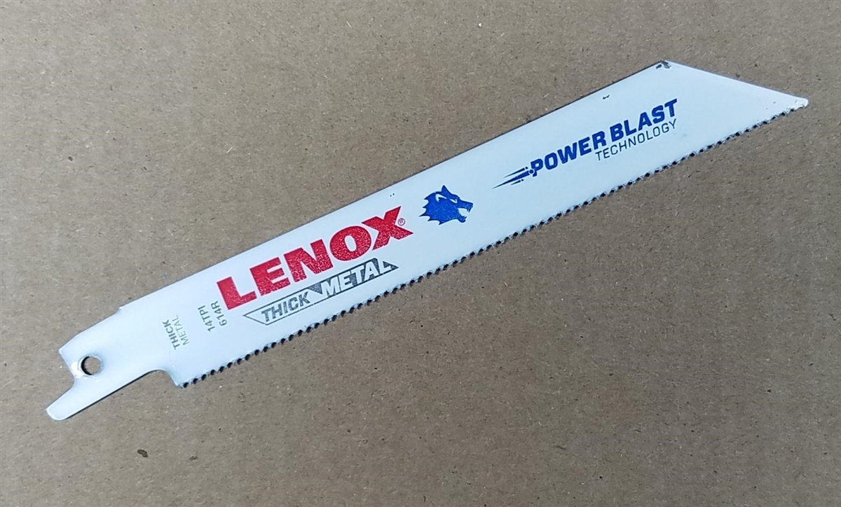 Lenox Metal Cutting Sawzall Blade - 6", 14 TPI
