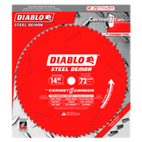 14" x 72T Cermet Diablo Saw Blade