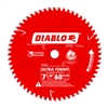 7 1/4" x 60T Carbide Tipped Diablo Saw Blade