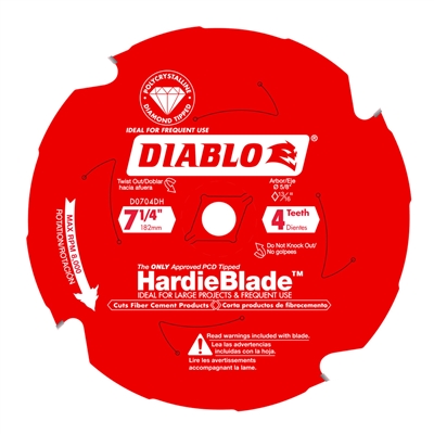 Chop Saw Wheel - Hardie Wheel - 7 1/4" x 4T