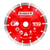 Chop Saw Wheel - Diamond Segmented Turbo Cut-Off Wheel - 9" x .080" x 7/8"