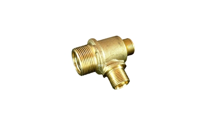 Astoria-Wega Brass Steam Tap Body | 3-Way Connector