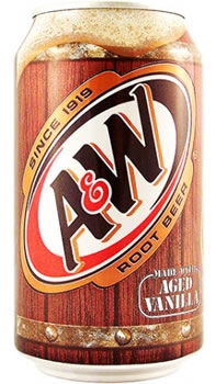 Can - A & W Root Beer (REGULAR) [24]