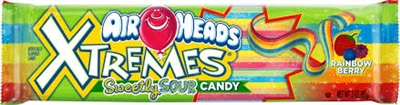 Air Heads Extreme Sour Belts Rainbow [18]