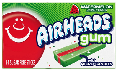 AirHeads Watermelon Gum [12]