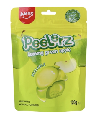 AMOS Peelerz Gummy Green Apple Peg Bag [24]