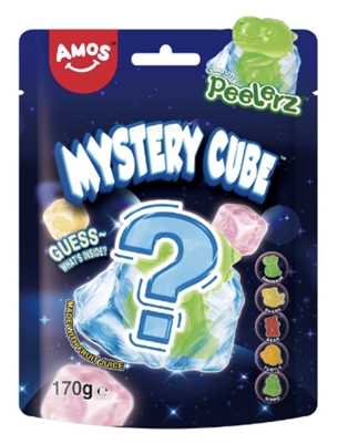 AMOS Peelerz Mystery Cubes Peg Bag