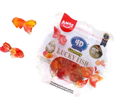 AMOS 4D Gummy Lucky Fish 65g