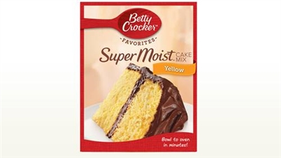 Betty Crocker Super Moist YELLOW Cake Mix