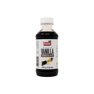 Badia Imitation Vanilla Essence - Dominican Style 4floz/ 118ml