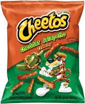 Cheetos Cheddar Jalapeno Crunchy (Made in the USA)