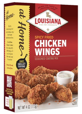 Louisiana Spicy Chicken Wing Seasoning Mix 4ox (113g)