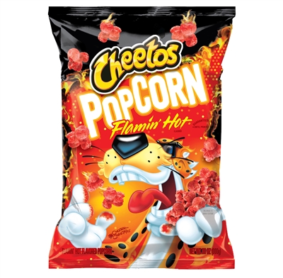 Cheetos POPCORN Flamin' HOT (Made in the USA)