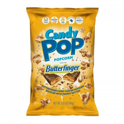 Candy Pop Popcorn Butterfinger (4oz Bag)
